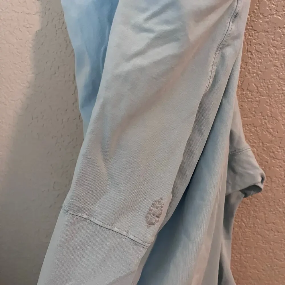Free People Movement Hot Shot Onesie Women’s Jumpsuit Size Small Hawaiian Blue